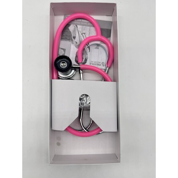 PRESTIGE MEDICAL SpragueLite Stethoscope - Pink- Model 124 - Picture 4 of 4